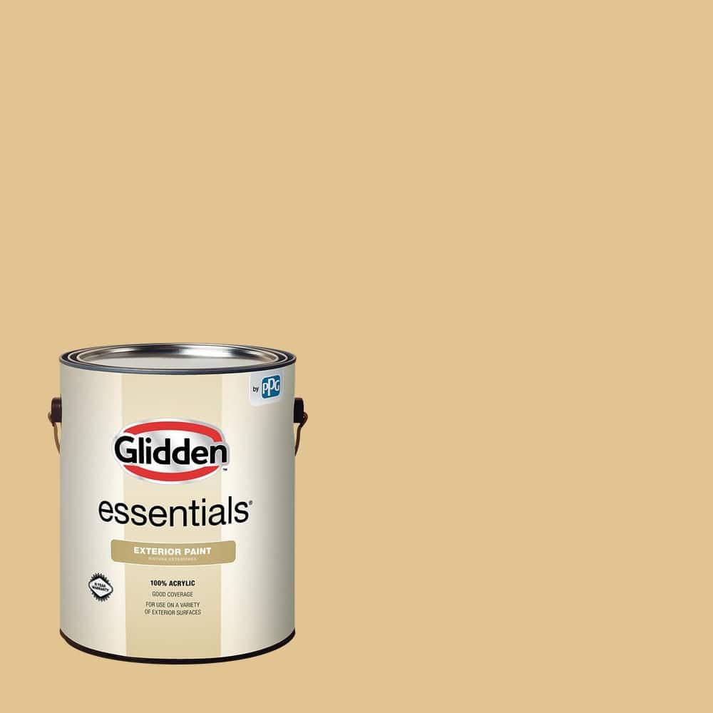 Glidden Essentials 1 gal. PPG1091-4 Halo Flat/Matte Exterior Paint