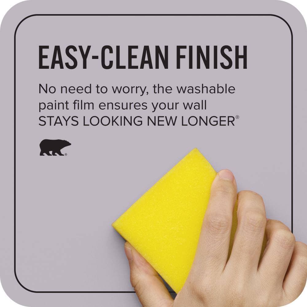 BEHR ULTRA 1 qt. #PPU16-09 Aster Extra Durable Flat Interior Paint & Primer (4)