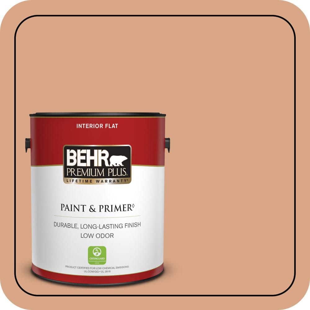 BEHR PREMIUM PLUS 1 gal. #PPU3-10 Nairobi Dusk Flat Low Odor Interior Paint & Primer