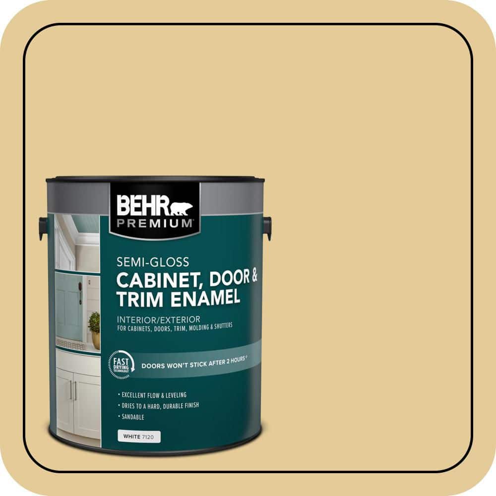 BEHR PREMIUM 1 gal. #M320-4 Abstract Semi-Gloss Enamel Interior/Exterior Cabinet, Door & Trim Paint