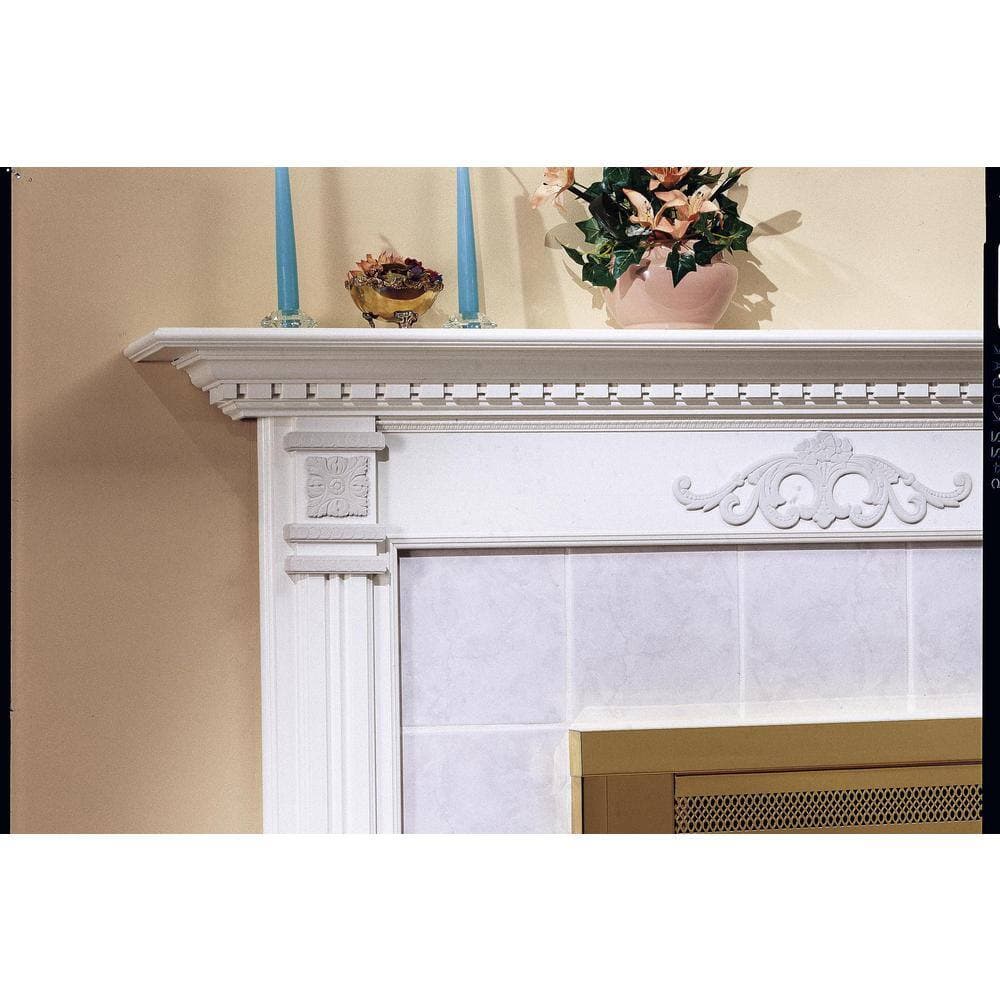 HOUSE OF FARA 3/4 in. x 4-1/4 in. x 8 ft. MDF Fluted Casing Moulding (3)