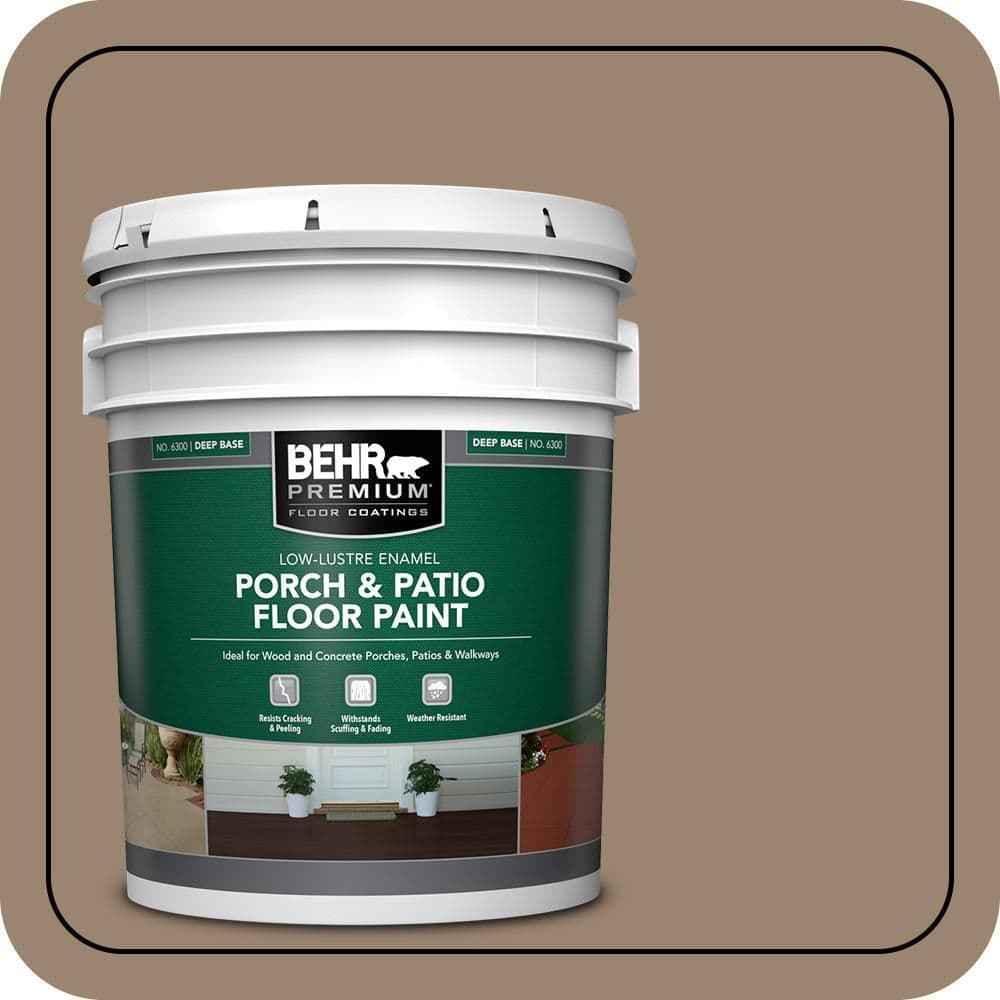 BEHR PREMIUM #MQ2-48 Textured Low-Lustre Enamel Interior/Exterior Porch and Patio Anti-Slip Floor Paint (1)