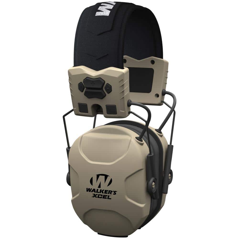 Walker's Game Ear XCEL 100 Digital Muff with 4 Listening Modes