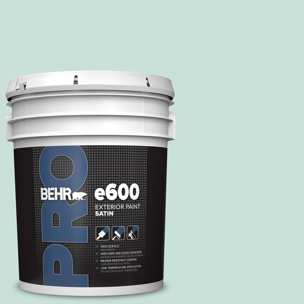 BEHR PRO 5 gal. #M440-1 Rio Sky Satin Exterior Paint