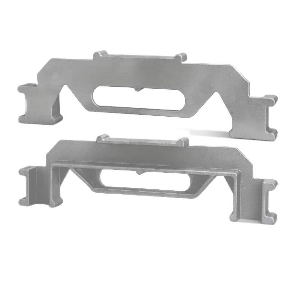 Angel Sar 16 in. Silver Aluminum Framing Stud Layout Tool for 16 in. Center Precision Wall Stud Framing Measurement (2-Pack) (1)