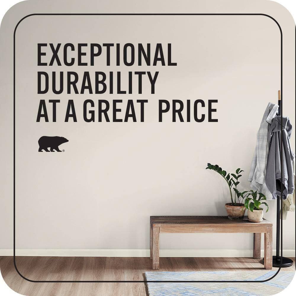 BEHR PREMIUM PLUS #N210-1 Taupe Tease Enamel EcoMix Plant-Based & Primer (4)