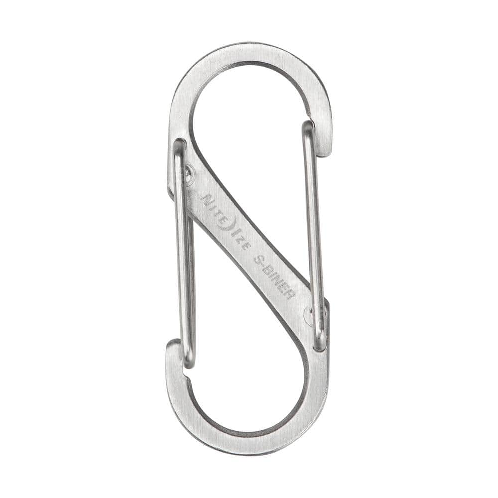 Nite Ize S-Biner Stainless Steel Dual Carabiner #1 - Stainless (6-Pack) (3)