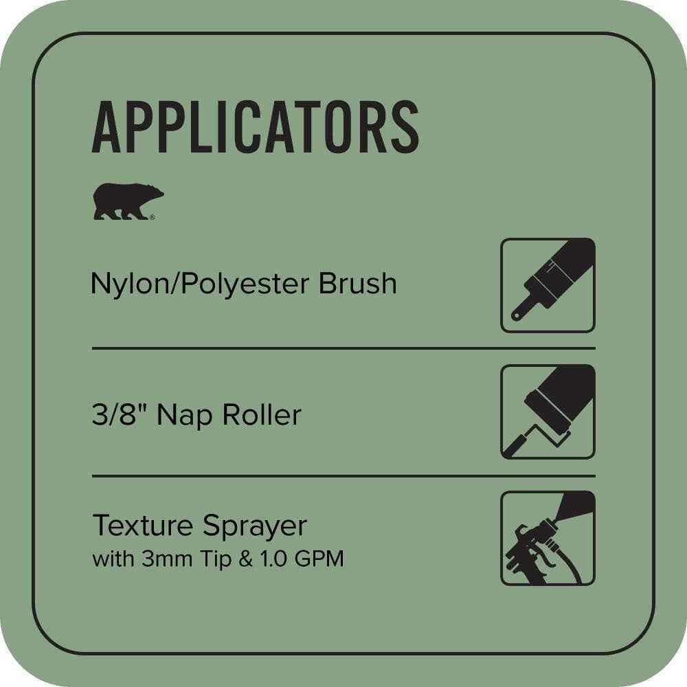 BEHR PREMIUM #S400-5 Textured Low-Lustre Enamel Interior/Exterior Porch and Patio Anti-Slip Floor Paint (4)