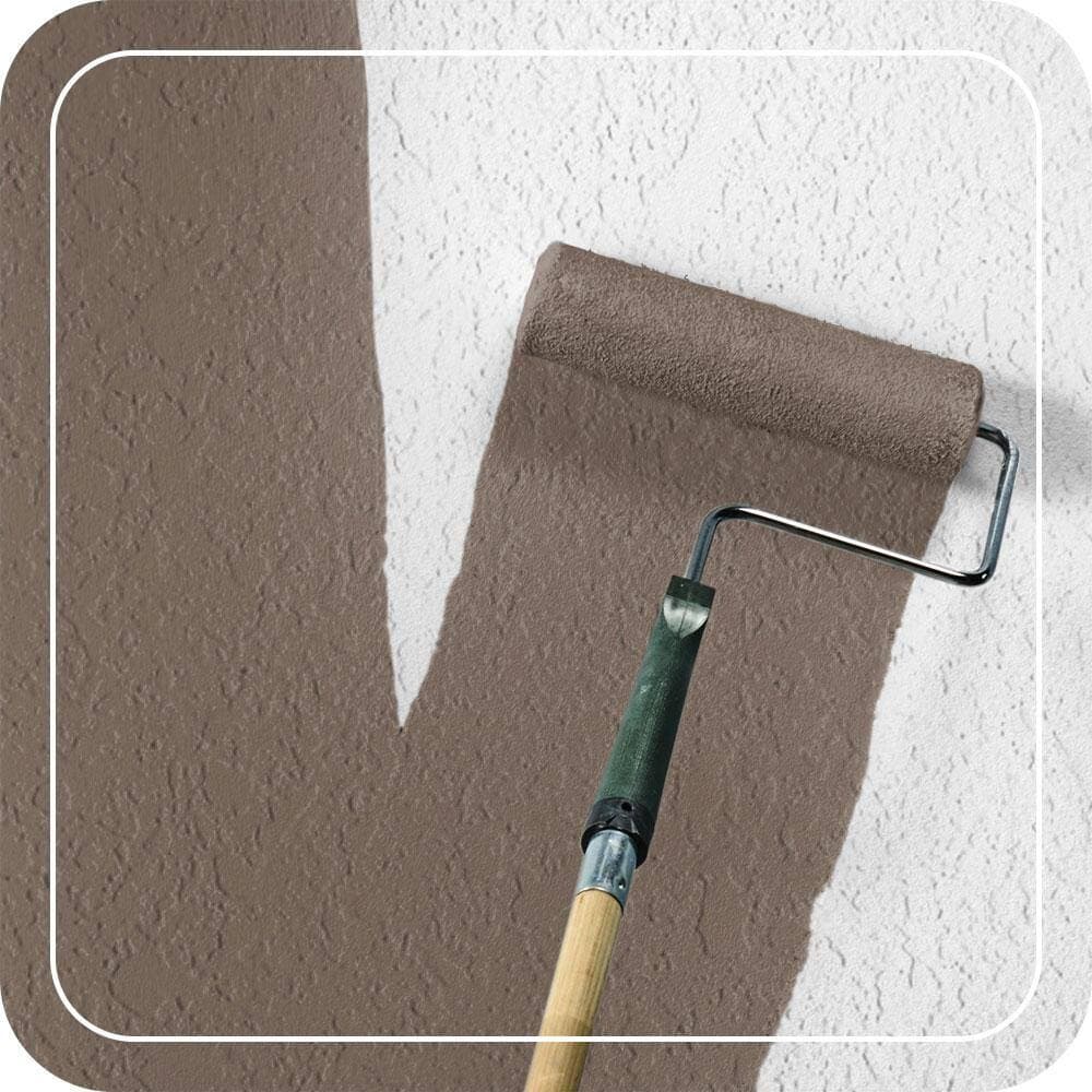 BEHR PREMIUM 1 gal. #PPU5-03 Antique Earth Elastomeric Masonry, Stucco and Brick Exterior Paint (3)