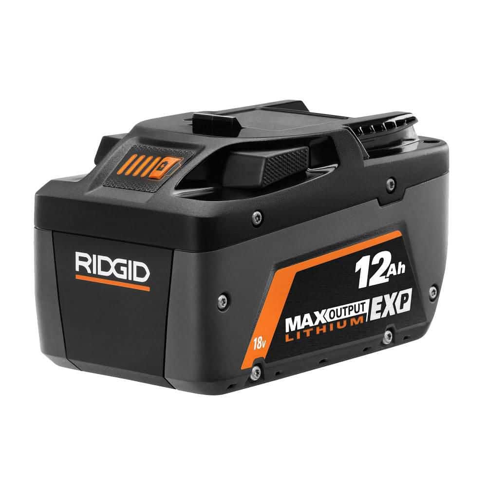 RIDGID 18V 12.0 Ah MAX Output EXP Lithium-Ion Battery