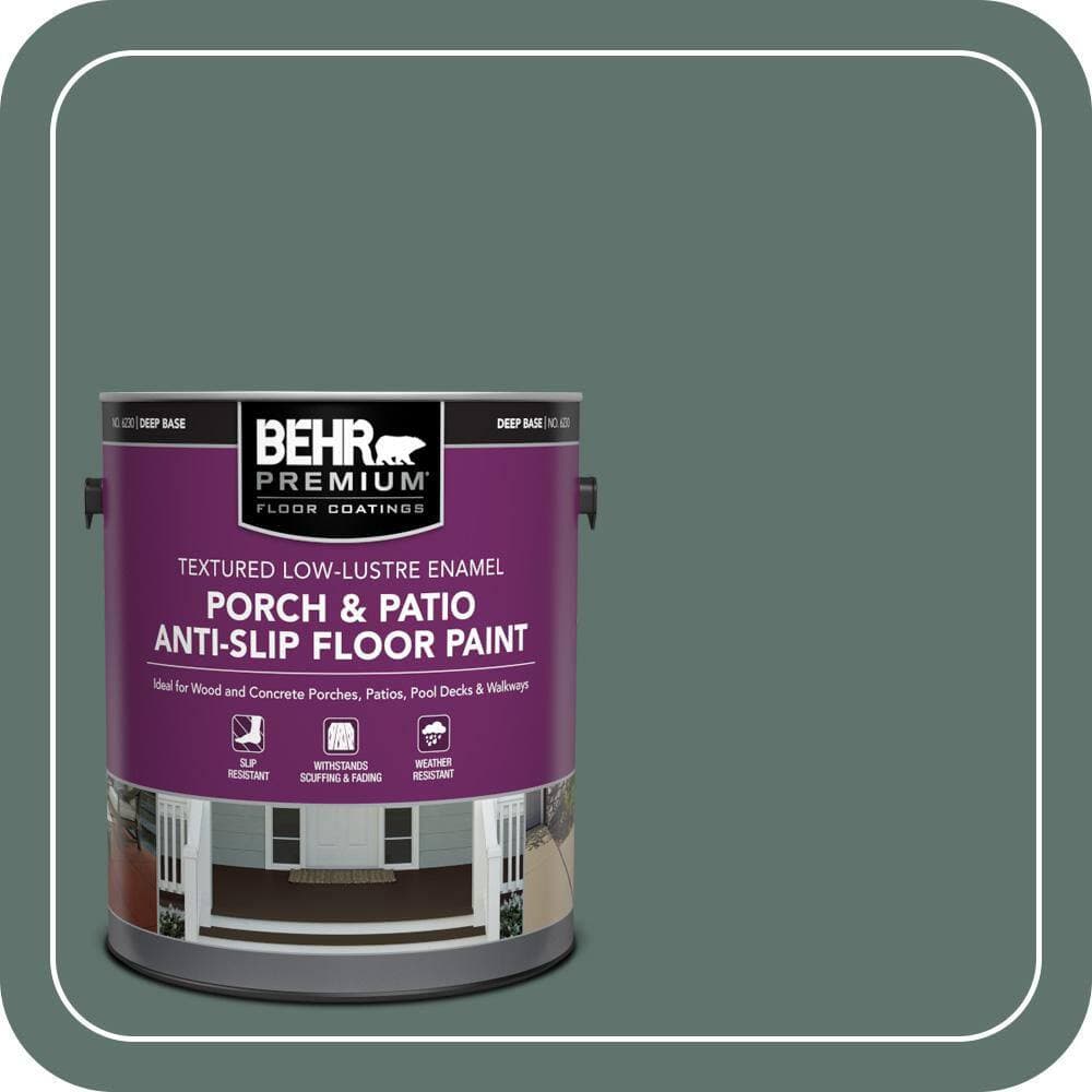 BEHR PREMIUM #PPU12-17 Low-Lustre Enamel Interior/Exterior Porch and Patio Floor Paint (1)