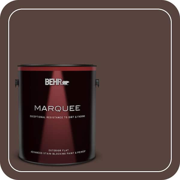 BEHR PREMIUM PLUS #PPF-51 Dark Walnut Enamel Low Odor & Primer (4)