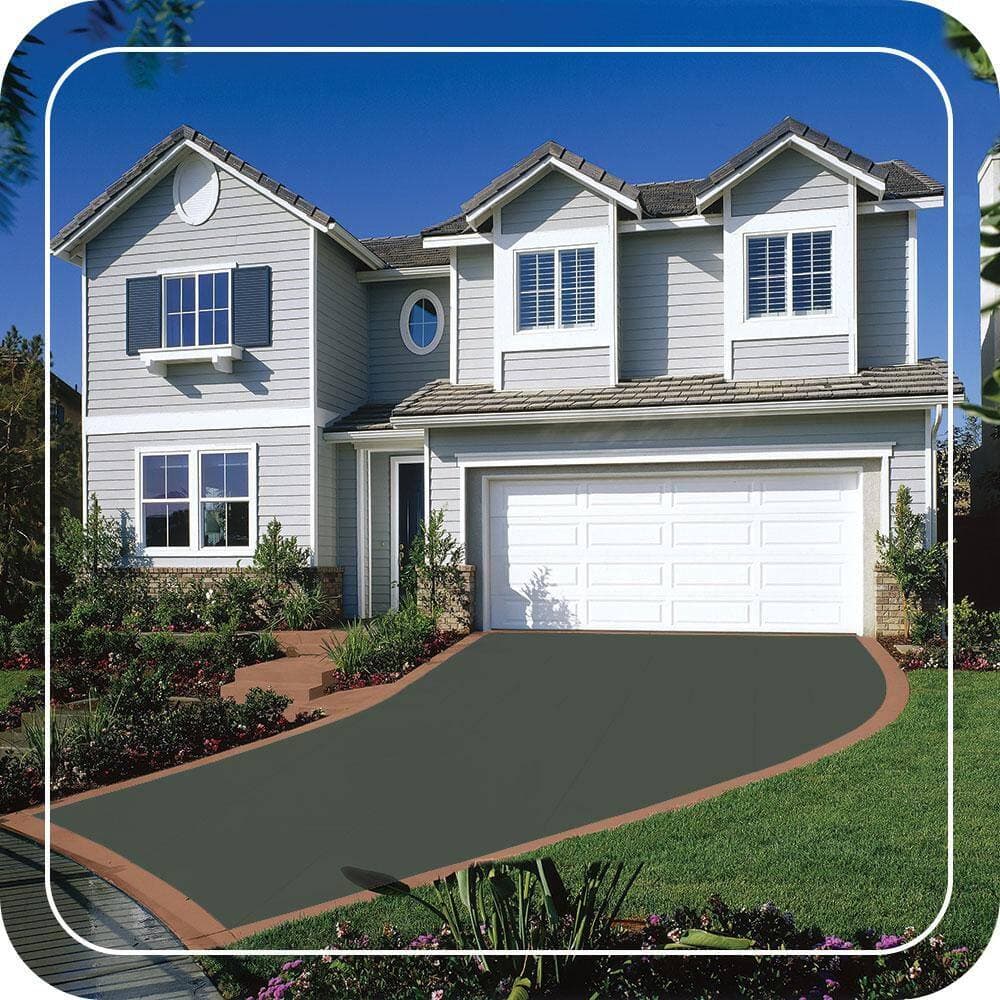 BEHR PREMIUM #N420-7 Self-Priming 1-Part Epoxy Satin Interior/Exterior Concrete and Garage Floor Paint (3)