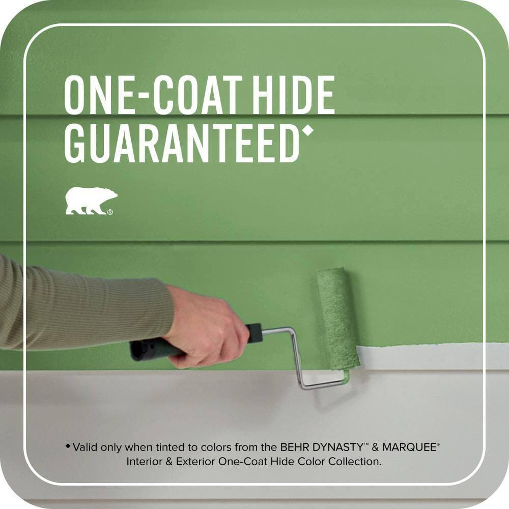 BEHR MARQUEE 5 gal. #MQ4-47 Parakeet Flat Exterior Paint & Primer (3)