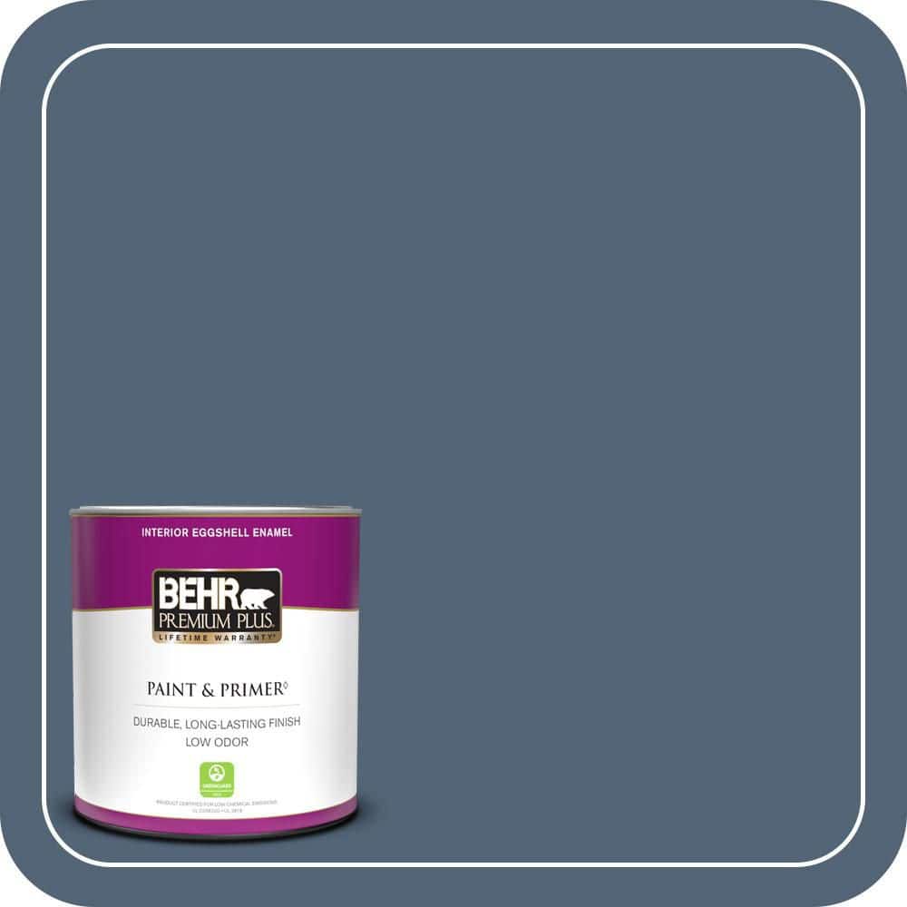 BEHR PREMIUM PLUS #570F-6 Mood Indigo Enamel Low Odor & Primer (1)