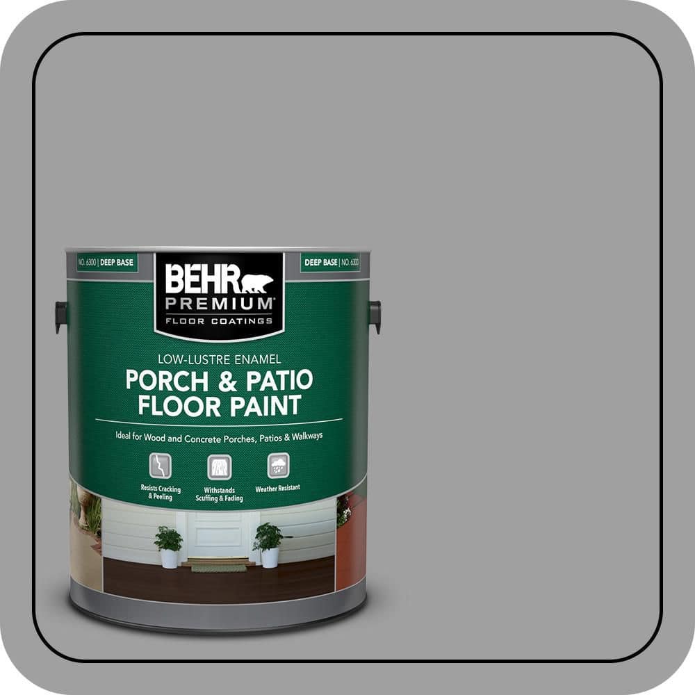 BEHR PREMIUM #PPU26-06 Textured Low-Lustre Enamel Interior/Exterior Porch and Patio Anti-Slip Floor Paint (1)