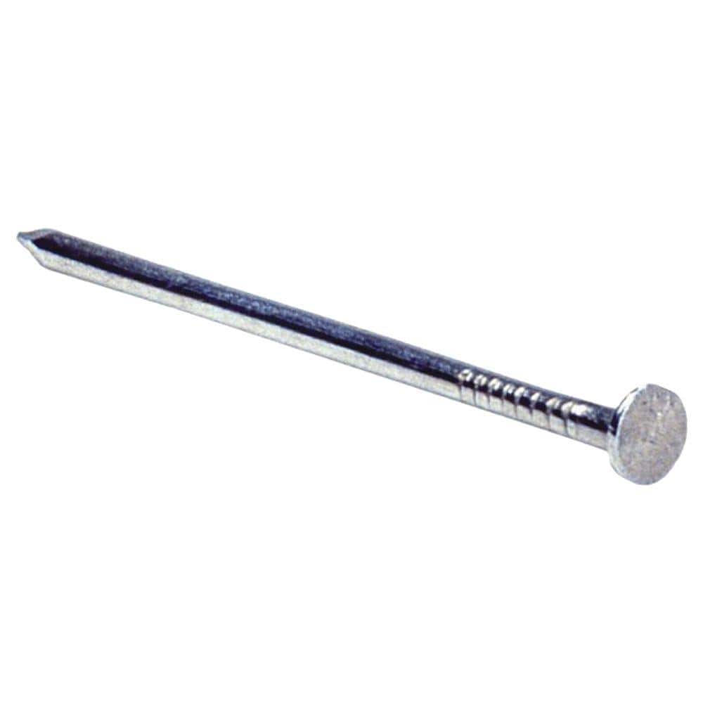 Grip-Rite 2-1/2 in. x 10-1/4-Gauge 8-penny Vinyl Coated Smooth Shank Common Nails 5 lb. Box (2)
