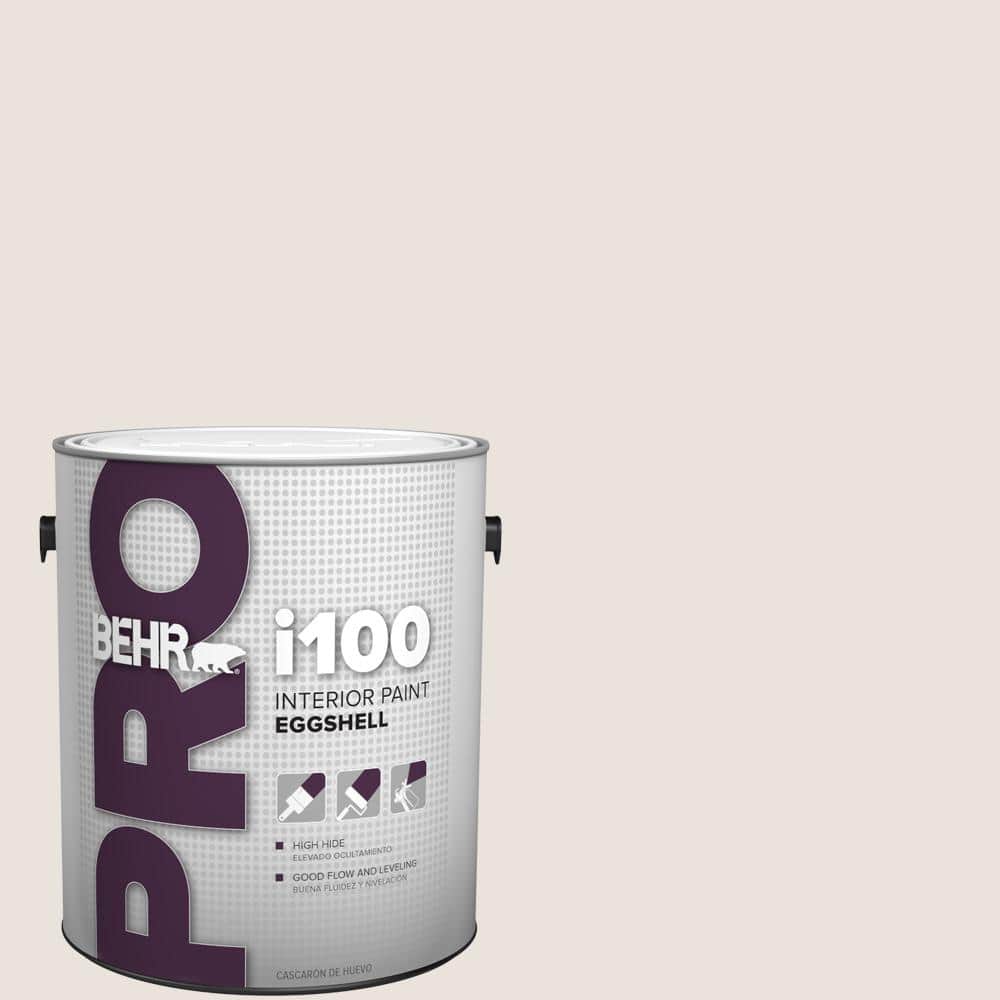 BEHR PRO 1 gal. #ECC-58-2 Earthly White Eggshell Interior Paint