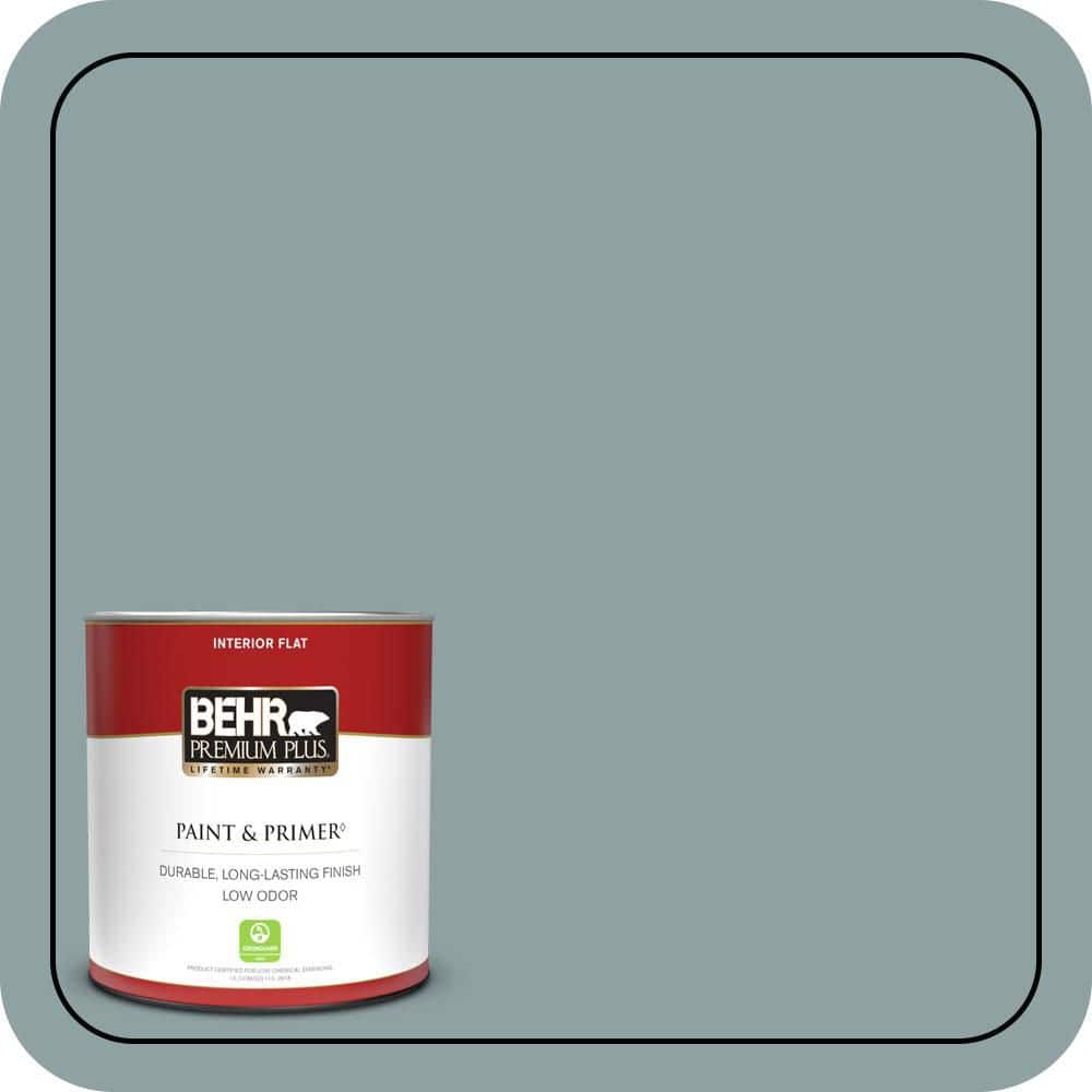 BEHR PREMIUM PLUS #N440-4 October Sky Flat & Primer (1)
