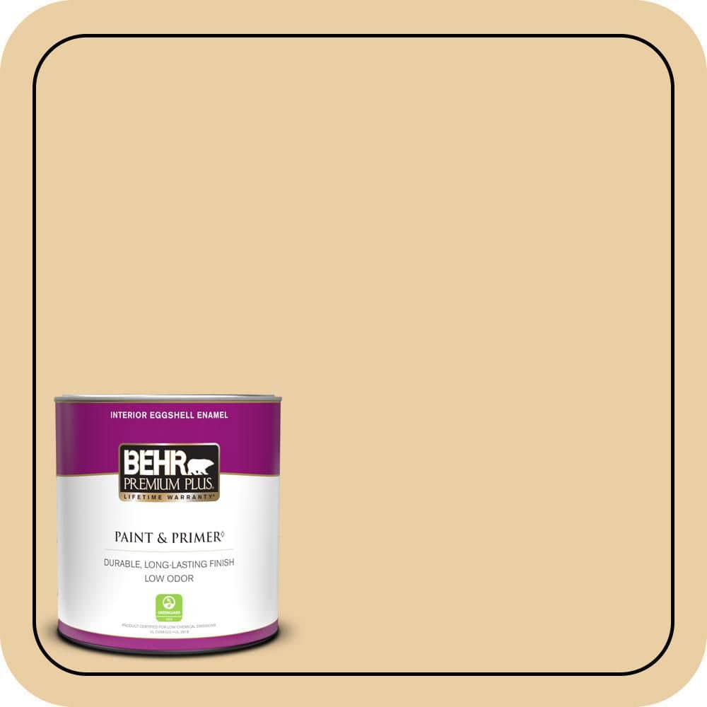 BEHR PREMIUM PLUS #M300-3 Harmonious Gold Enamel Low Odor & Primer