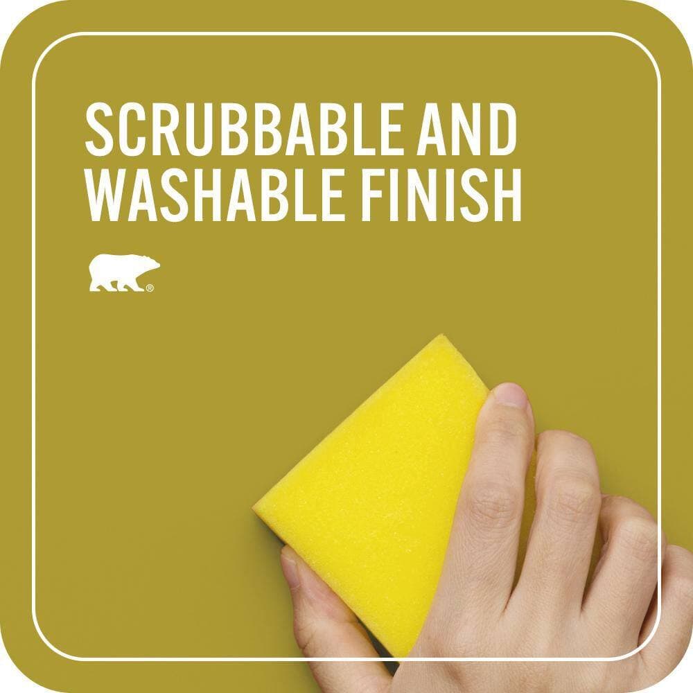 BEHR PREMIUM PLUS #P330-7 Luscious Lime Enamel Interior/Exterior Paint & Primer Color Sample (2)