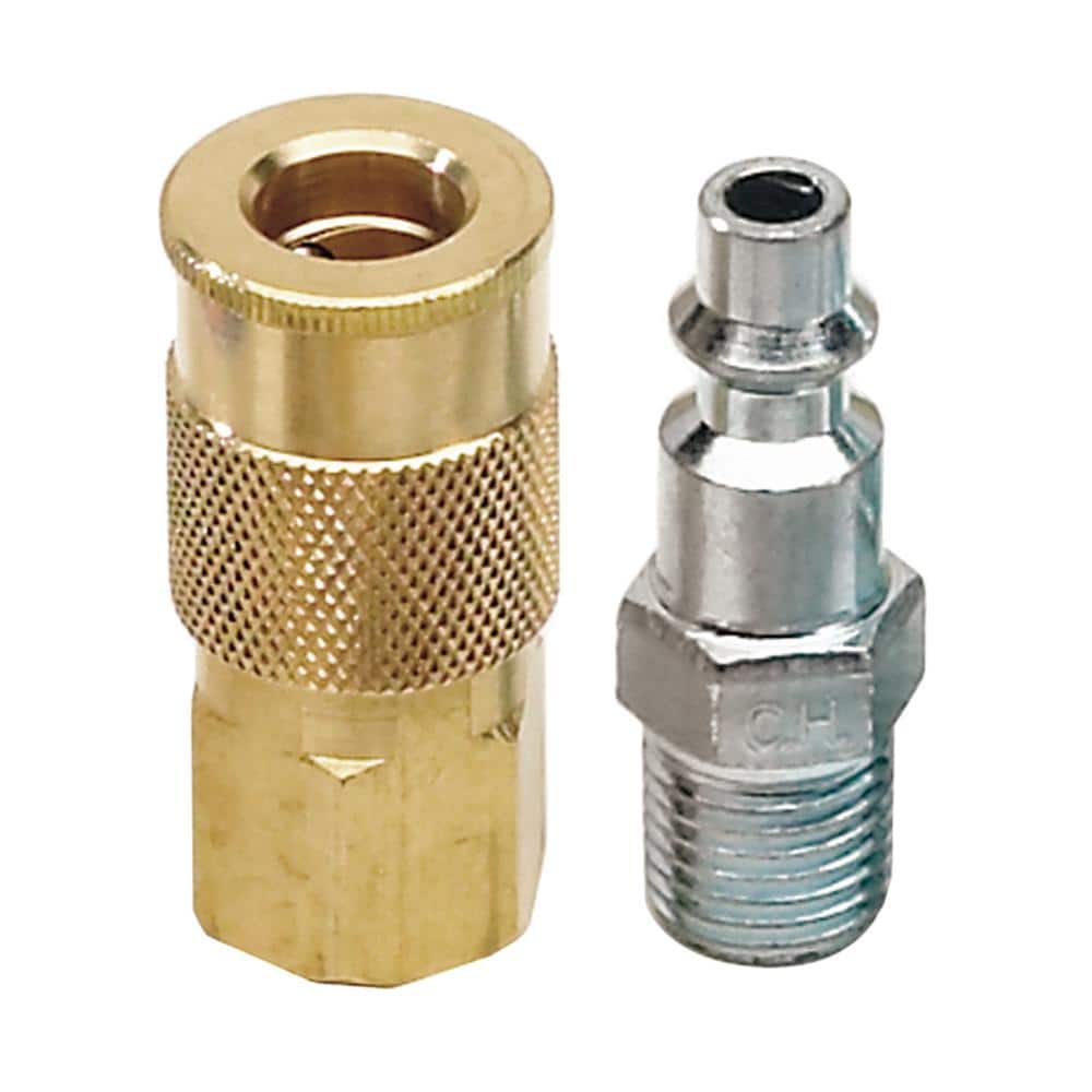 Campbell Hausfeld 1/4" IND Coupler and Plug