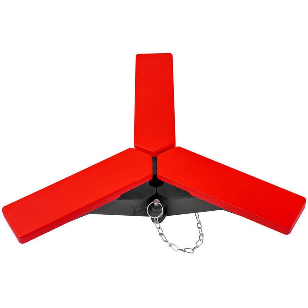 BESSEY STE Series Steel Ceiling Support Accessory Set 6 in. wings for tripod rod