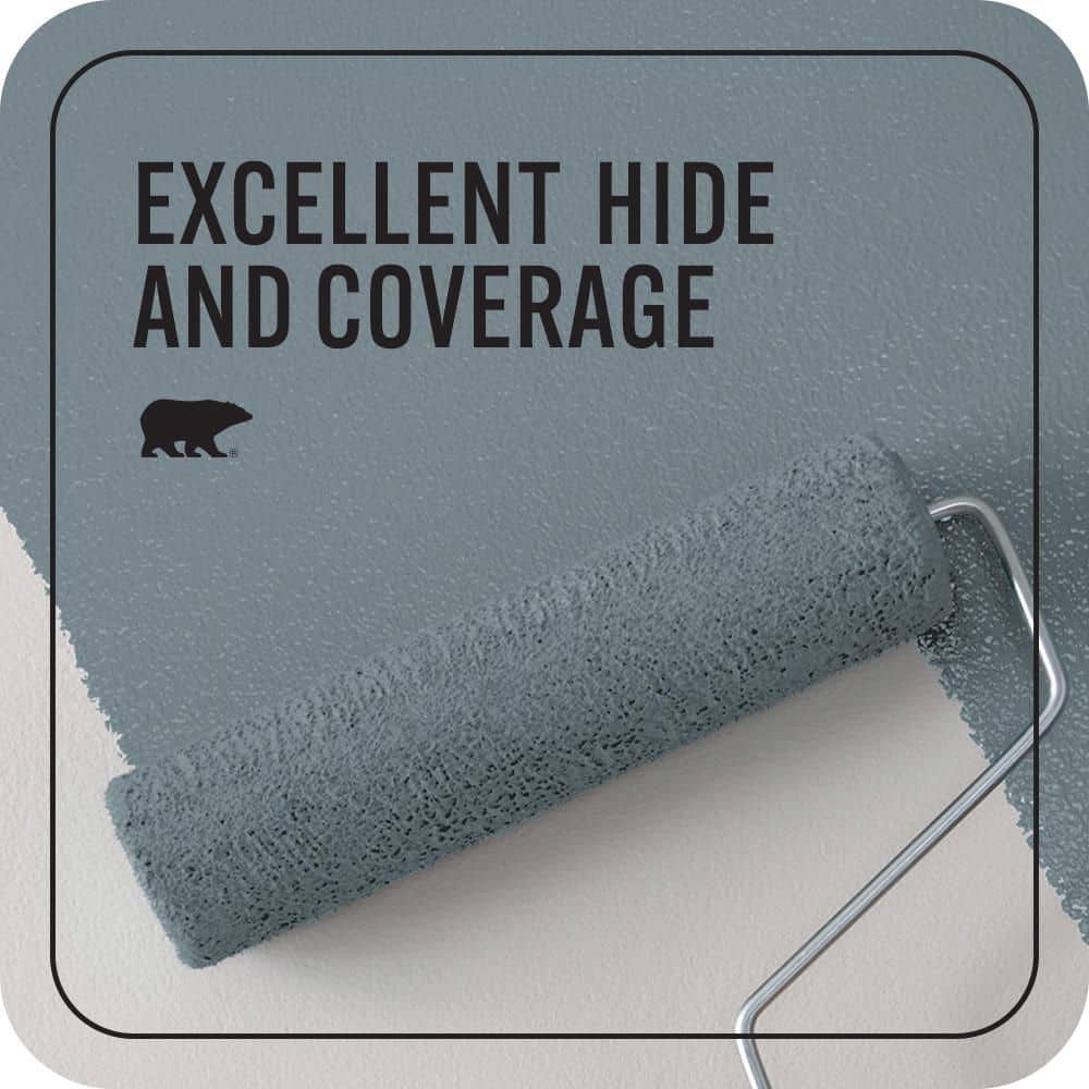 BEHR PREMIUM PLUS #N470-5 Norwegian Blue Enamel & Primer Color Sample (4)