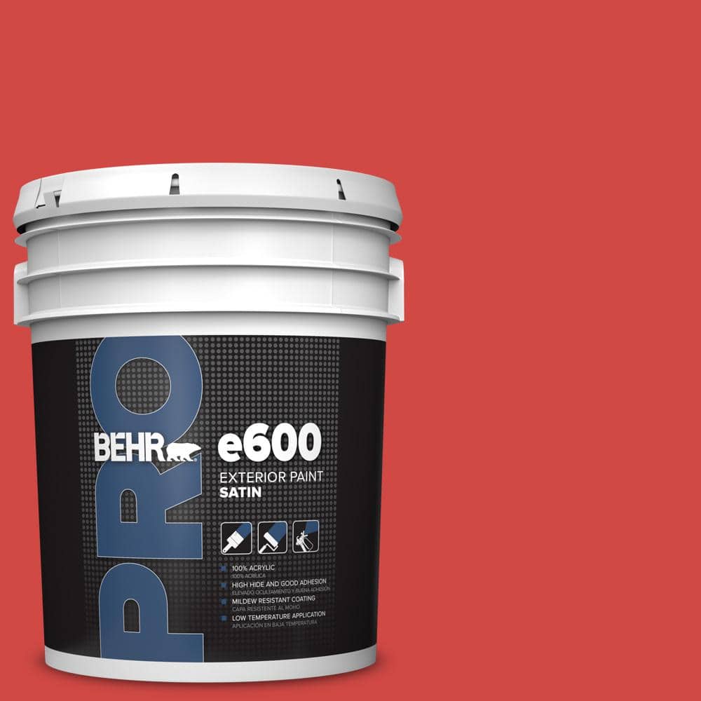 BEHR PRO 5 gal. #P170-6 Race Car Stripe Satin Exterior Paint