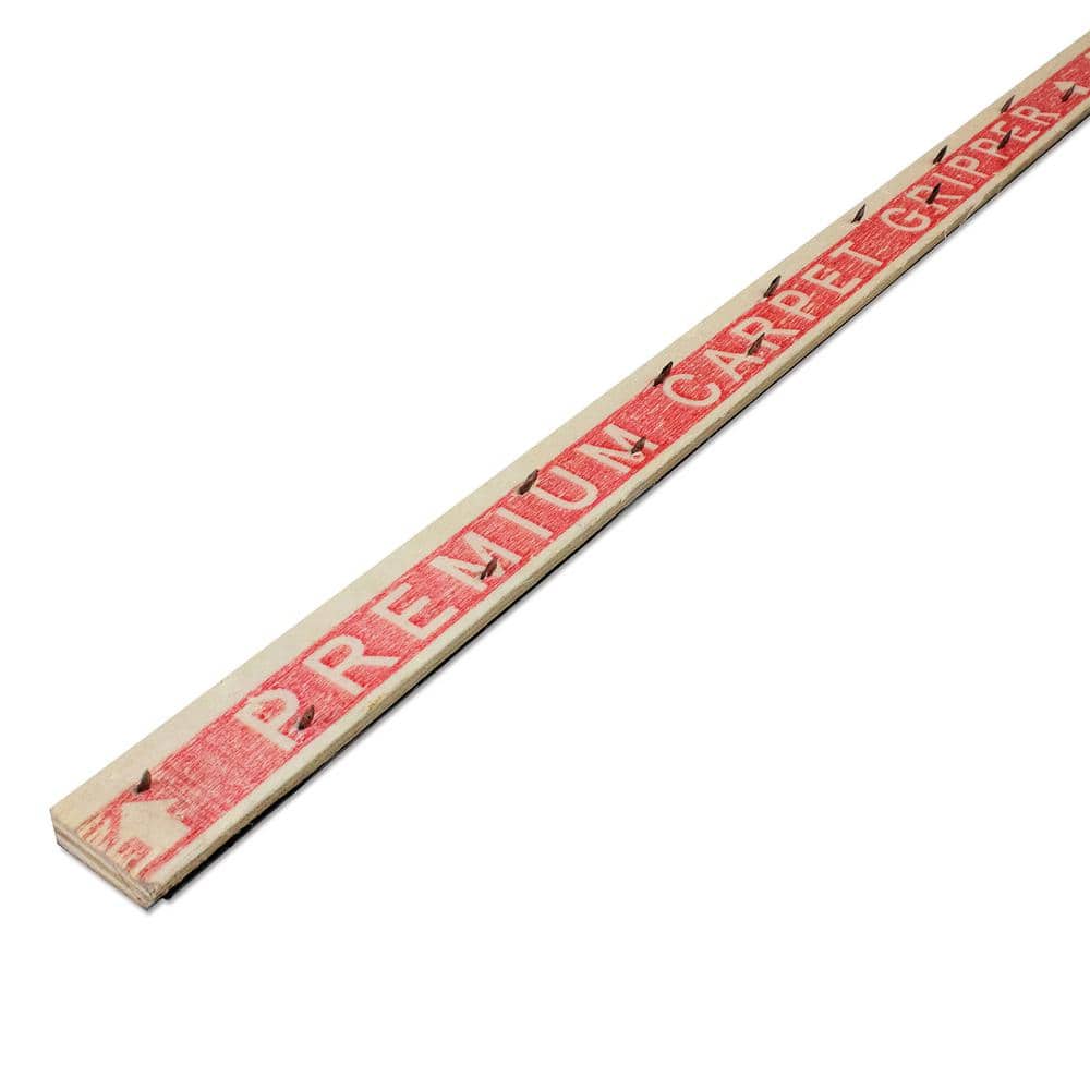 ROBERTS 7/8 in. x 4 ft. Smooth Edge Peel and Stick Carpet Tack Strip (3-Pack) (2)