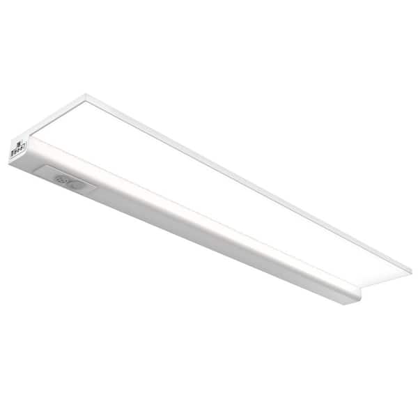 Feit Electric 20.5 in. (Fits 24 in. Cabinet) Hardwire White Dimmable Integrated LED Color Changing CCT Onesync Under Cabinet Light