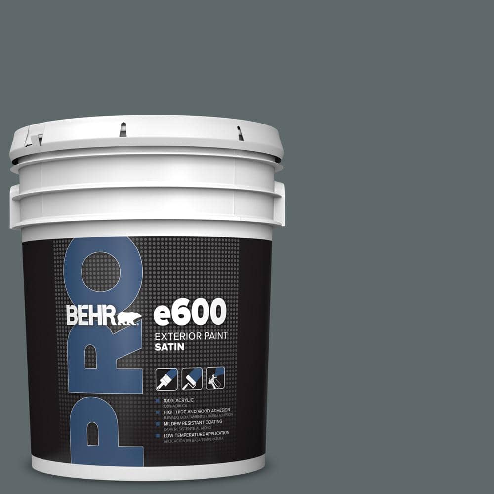 BEHR PRO 5 gal. #730F-6 Amphibian Satin Exterior Paint