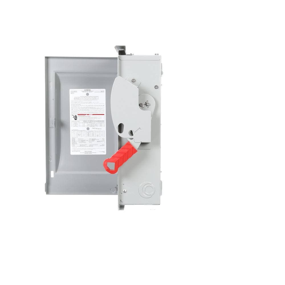 Siemens Heavy Duty 30 Amp 600-Volt 3-Pole Outdoor Oversized Fusible Safety Switch (2)