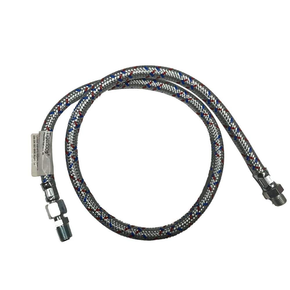 Westwood 1/4 in. MNPT x 36 in. BSPP Flexible Oil Line for Riello