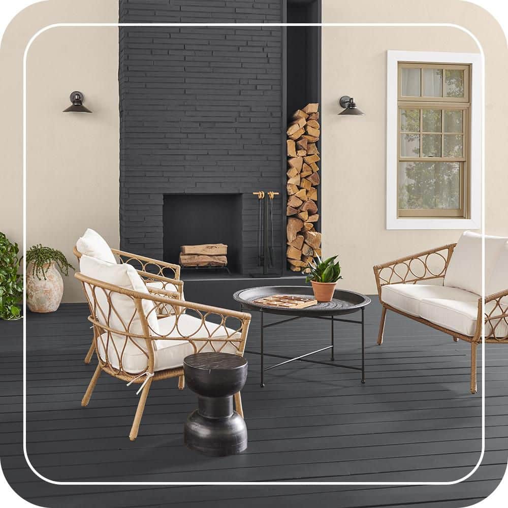 BEHR DECKplus #N500-6 Color Waterproofing Exterior Wood Stain (4)