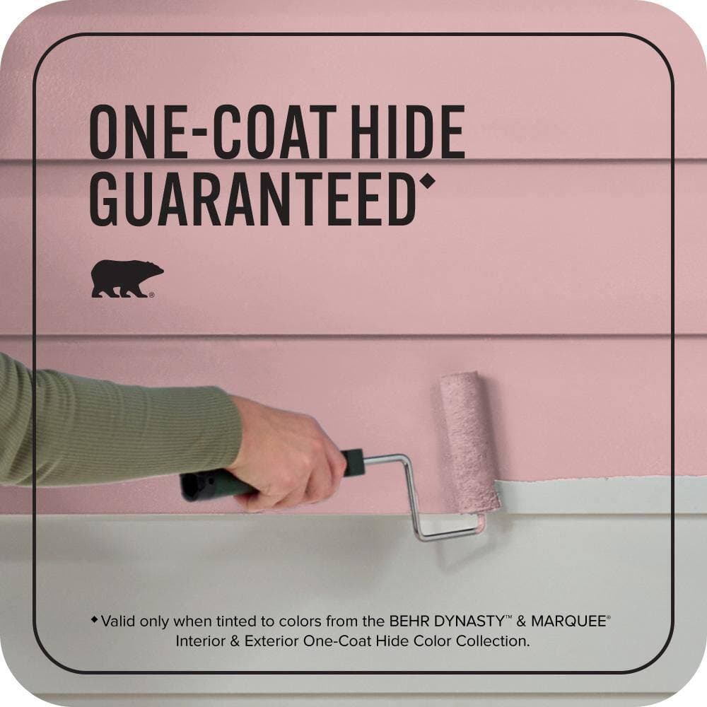 BEHR MARQUEE 1 gal. #S140-3 Berry Crush Satin Enamel Exterior Paint & Primer (3)