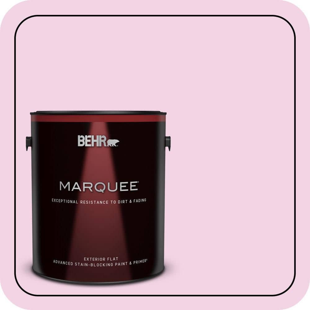 BEHR MARQUEE 1 gal. #690A-2 Hopeful Flat Exterior Paint & Primer (1)