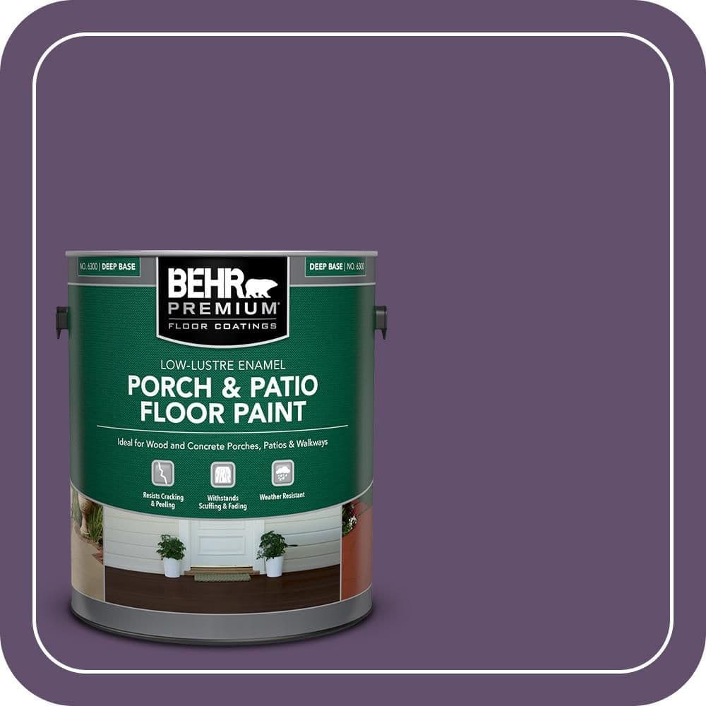 BEHR PREMIUM #660D-7 Low-Lustre Enamel Interior/Exterior Porch and Patio Floor Paint (1)