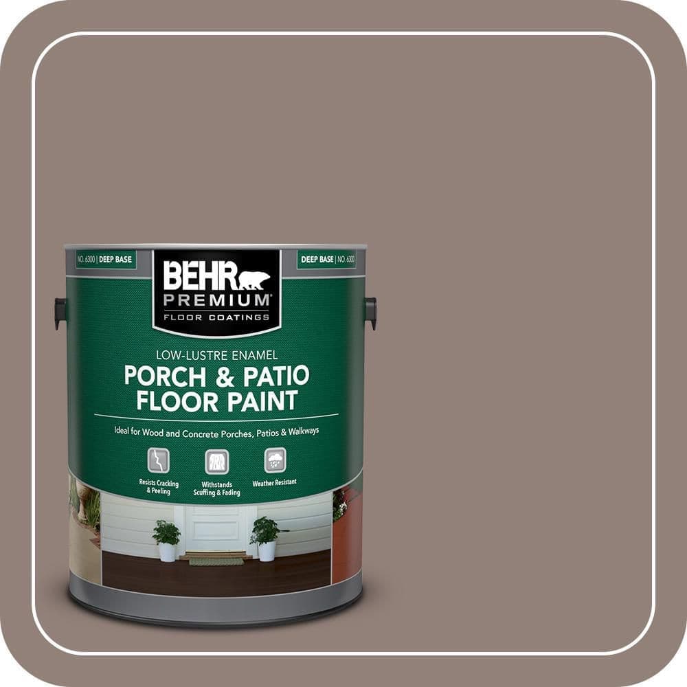 BEHR PREMIUM #BNC-22 Textured Low-Lustre Enamel Interior/Exterior Porch and Patio Anti-Slip Floor Paint (1)