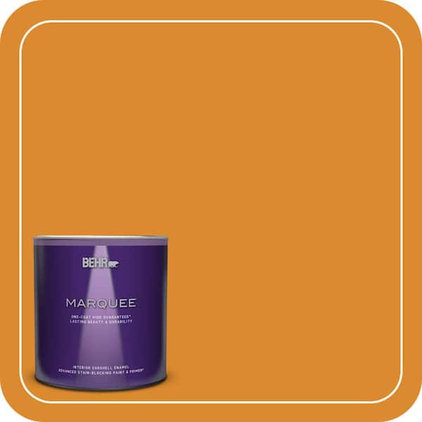 BEHR PREMIUM PLUS #280B-7 Status Bronze Enamel Interior/Exterior Paint & Primer Color Sample (2)