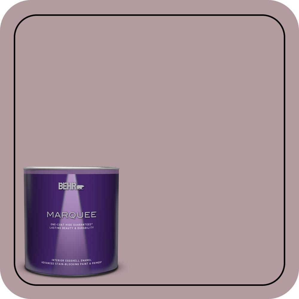 BEHR MARQUEE 1 qt. #N120-4 Roaring Twenties One-Coat Hide Eggshell Enamel Interior Paint & Primer