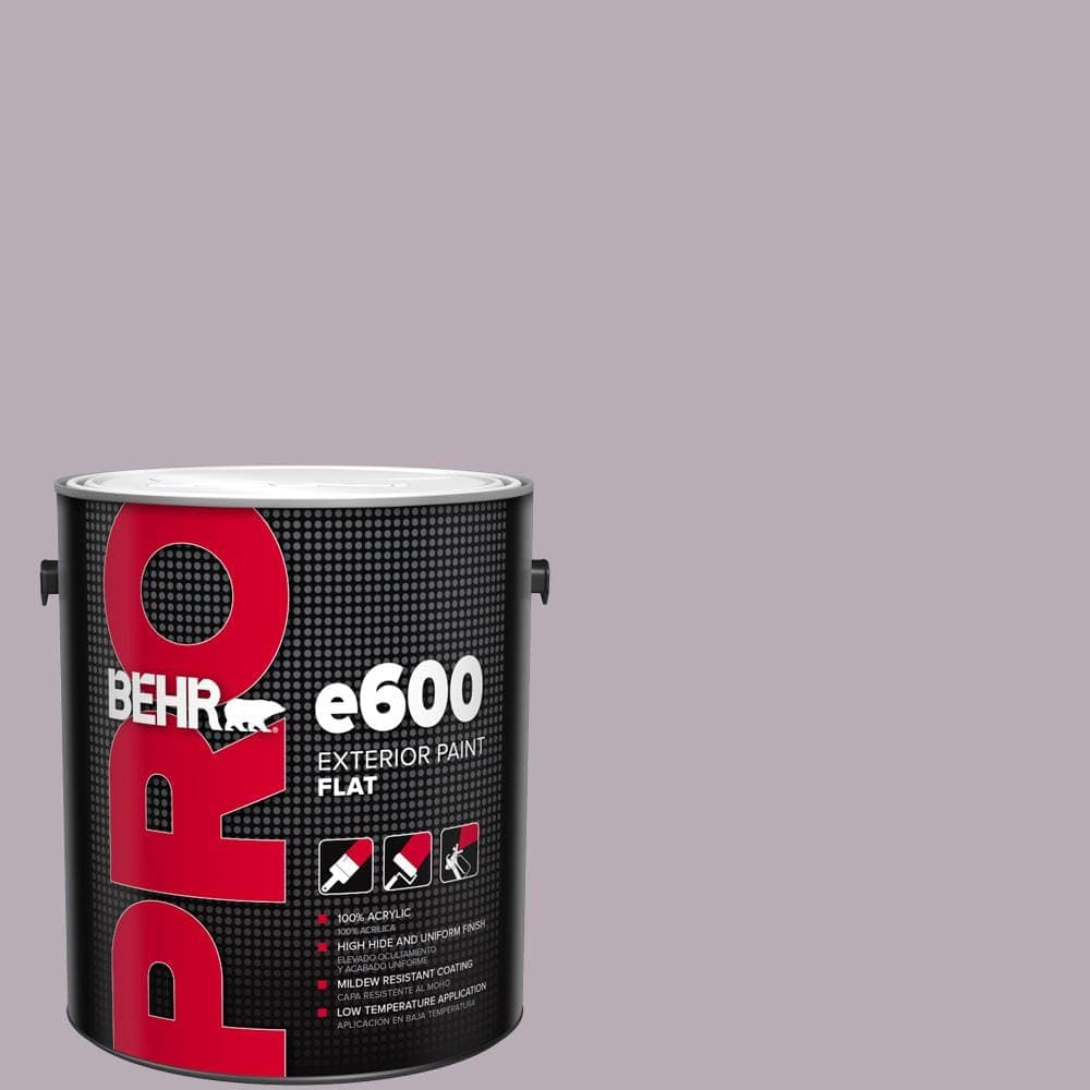 BEHR PRO 1 gal. #670F-4 Silverberry Flat Paint