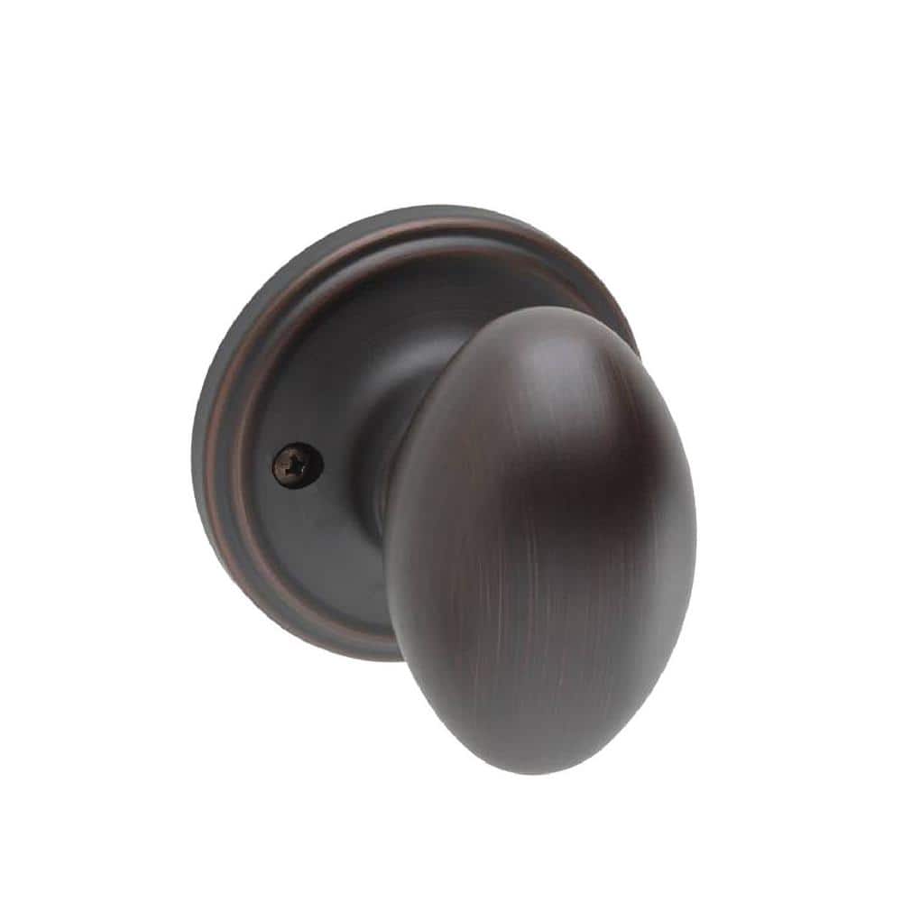 Copper Creek Egg Tuscan Bronze Dummy Door Knob