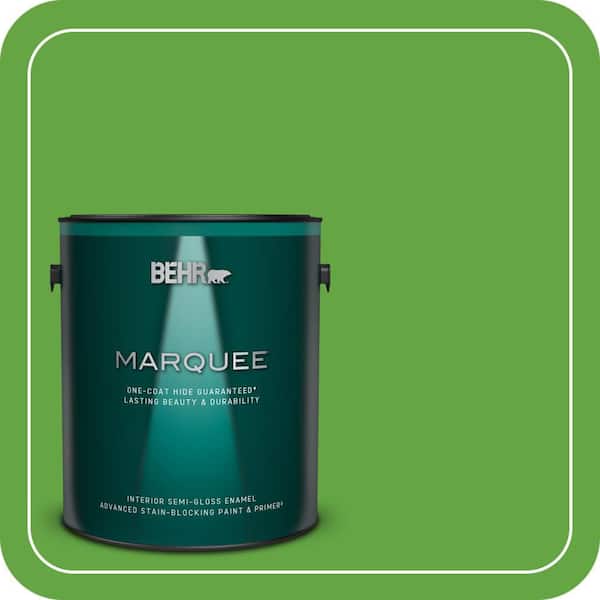 BEHR PREMIUM PLUS #430B-6 Caterpillar Enamel Low Odor & Primer (2)