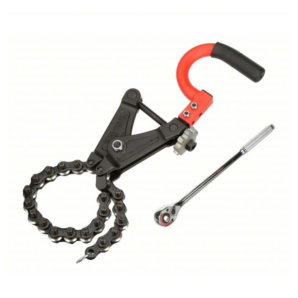 RIDGID 226 In-Place Soil Pipe Cutter for Cutting Cast Iron, Cement and Clay Pipe up to 6 in. in Small Spaces (3)