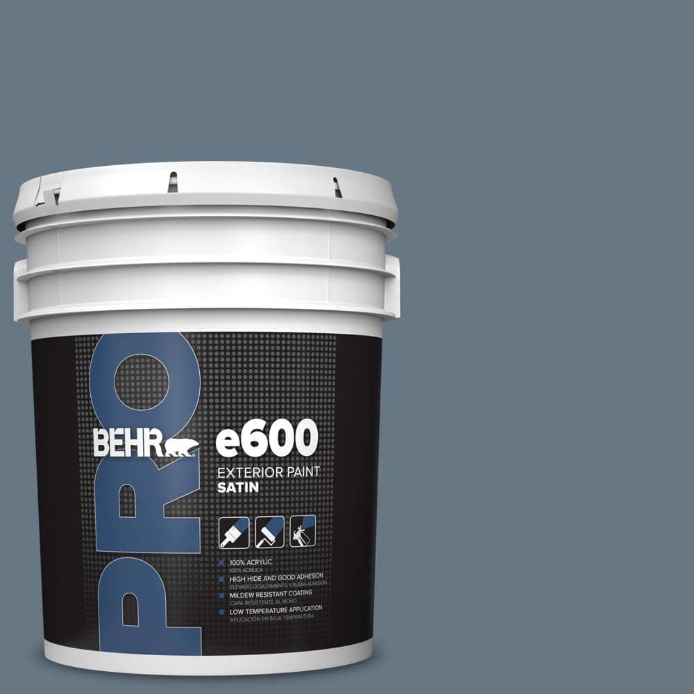 BEHR PRO 5 gal. #MQ5-19 Hypnotic Satin Exterior Paint