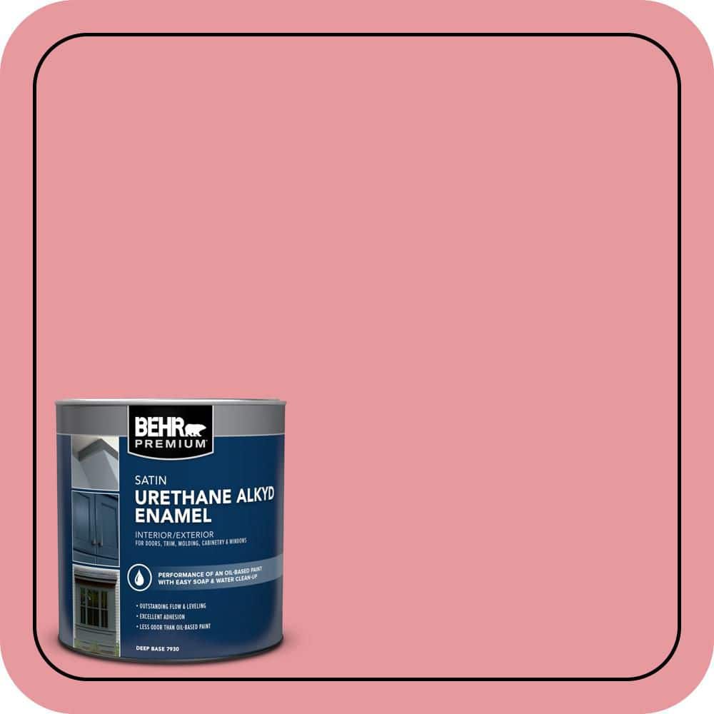 BEHR PREMIUM 1 qt. #P160-3 All Dressed Up Satin Enamel Urethane Alkyd Interior/Exterior Paint