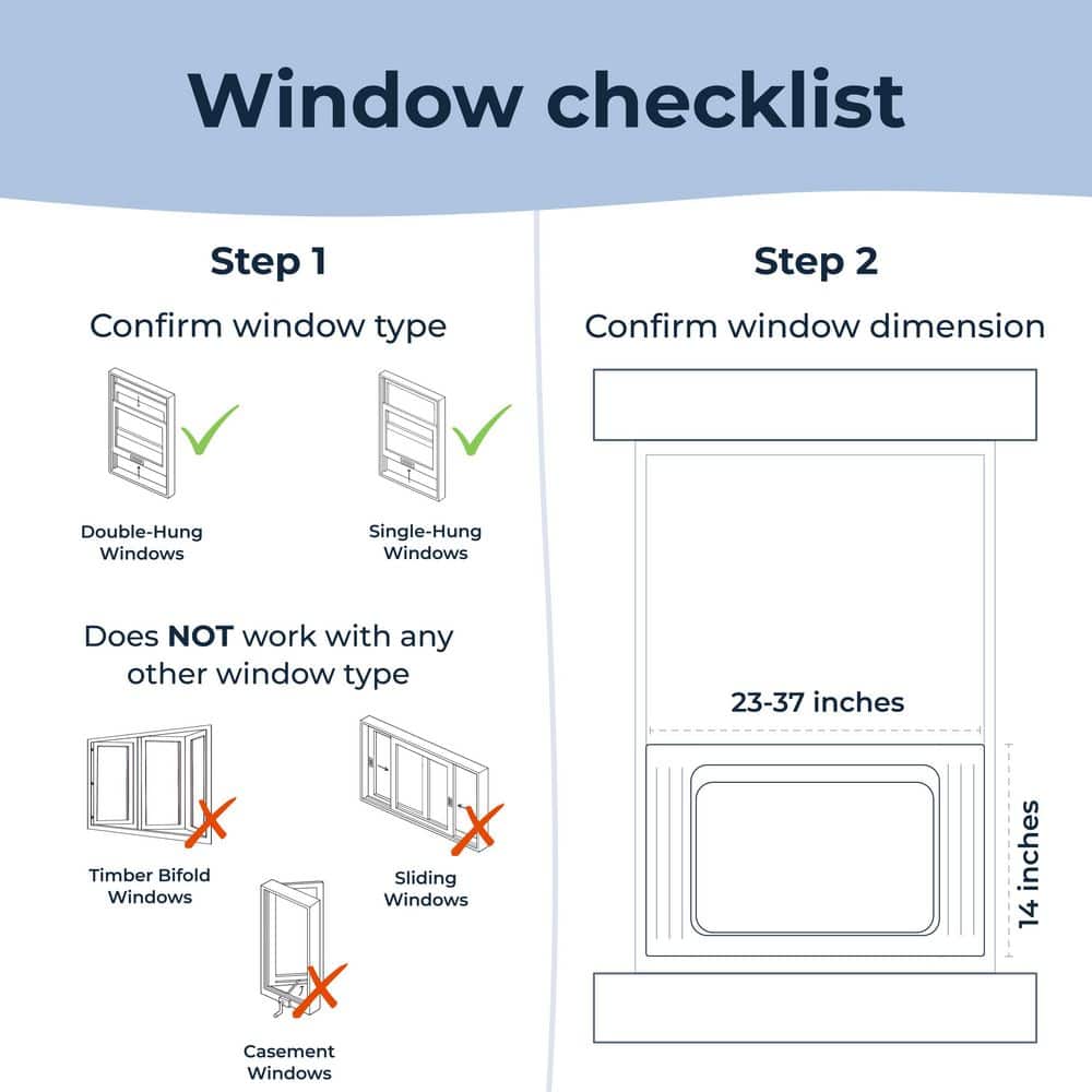 Windmill 8,000 BTU 115-Volts QUIET Smart Window Air Conditioner, Wi-Fi/Remote, #1 Easiest-to-Install, up to 342 sq (4)