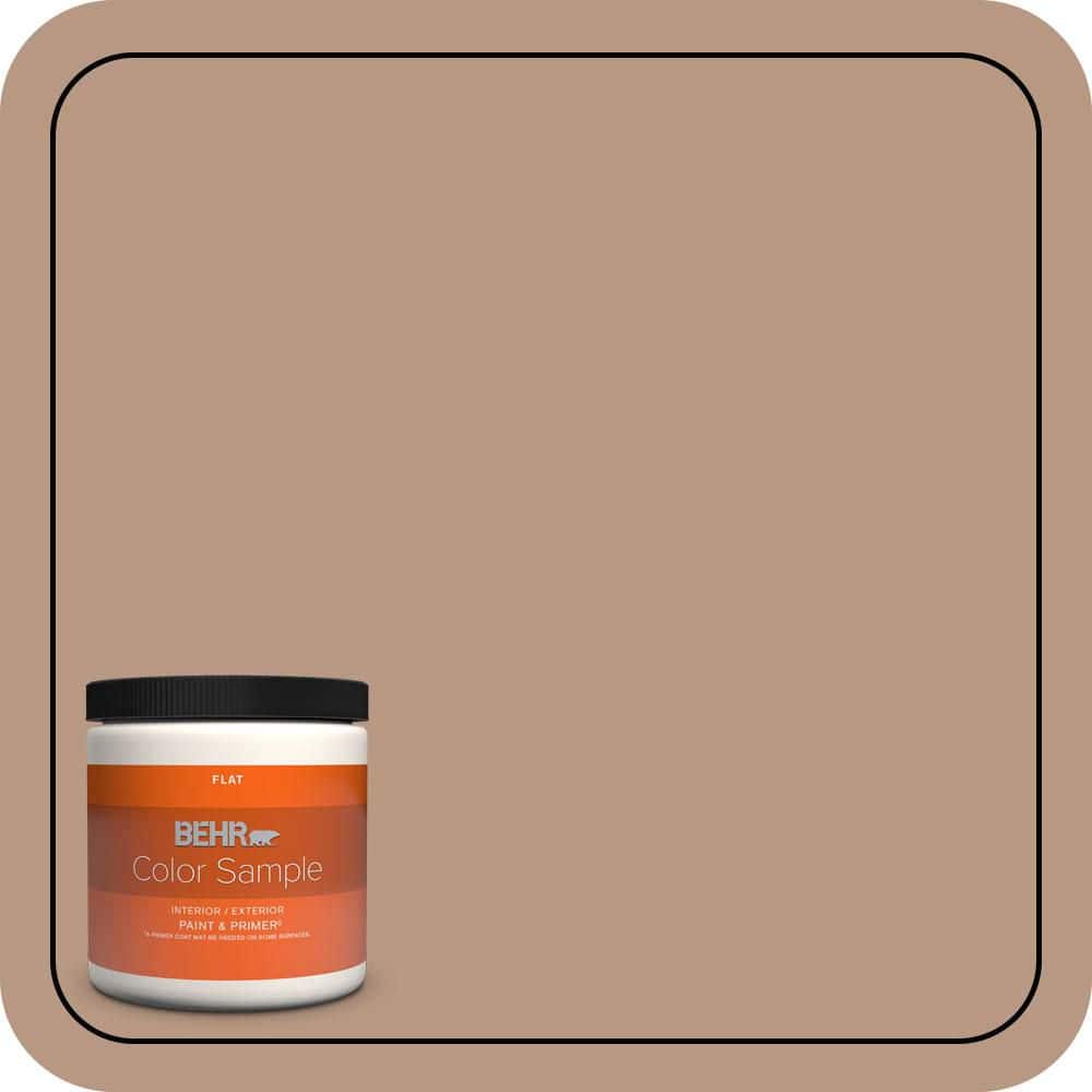 BEHR PREMIUM PLUS #250F-4 Stone Brown Enamel Low Odor & Primer (1)