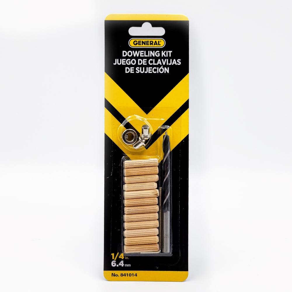 General Tools 1/4 in. Wood Doweling Kit (3)